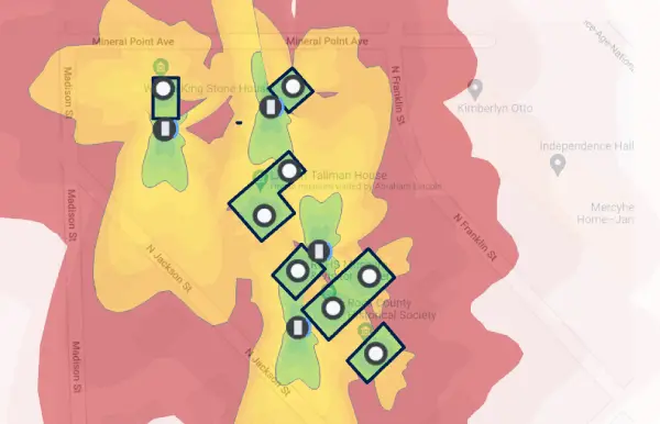 Surveillance map